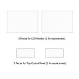 2 Sets Screen Protector Compatible with Canon