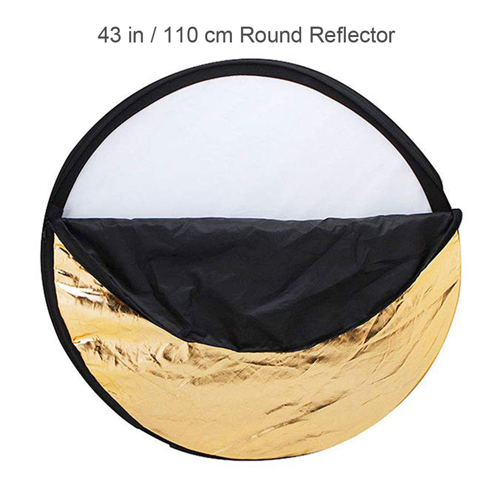43"110cm Light Reflector in Carry Bag