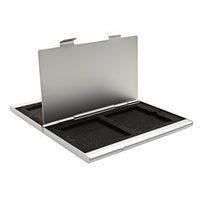 Foto&Tech Metal 4-Slot Memory Card Case EVA Foam Interior