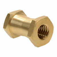 Brass Spigot Female-to-Female Stud