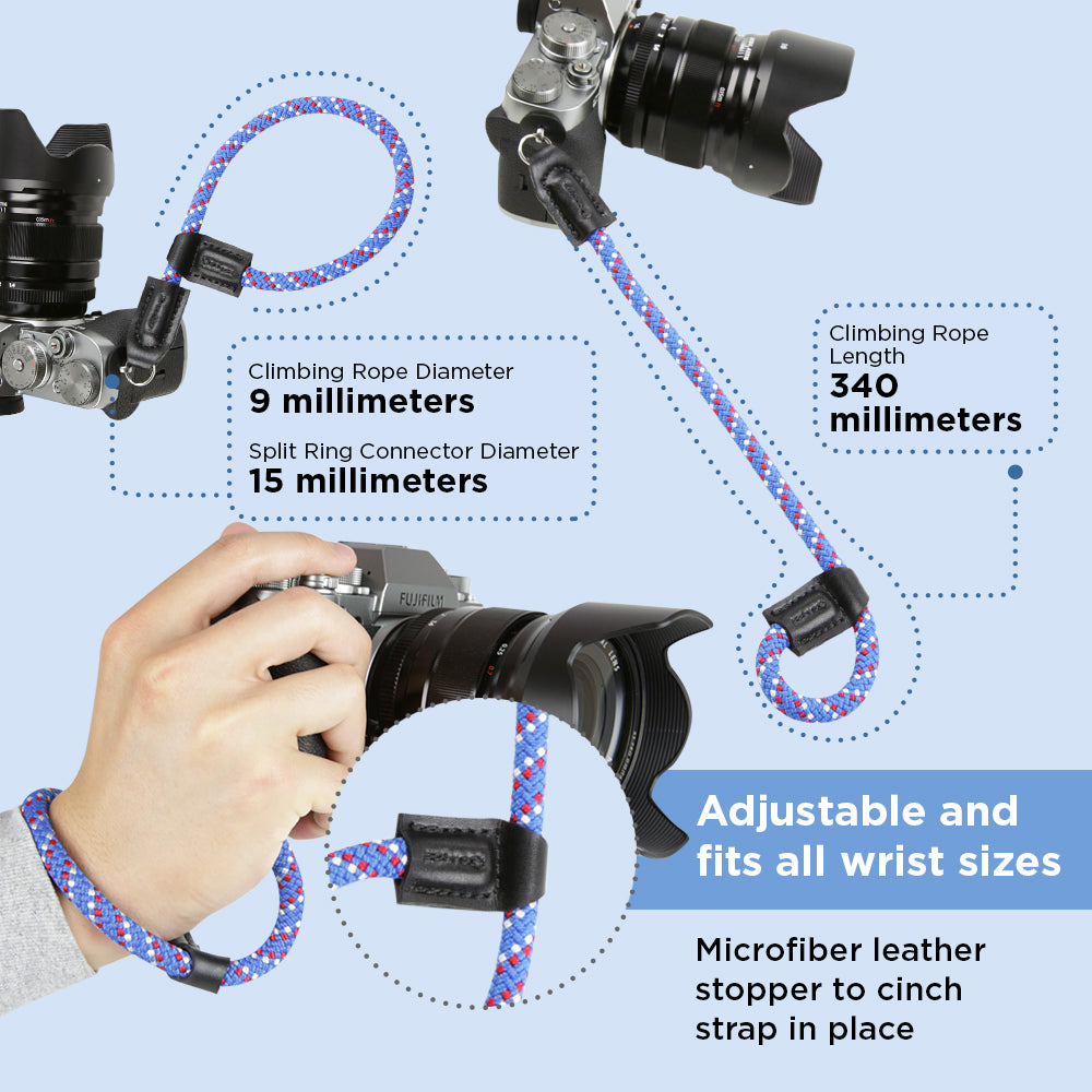 Rope Camera Wrist StrapCompatible with Fujifilm