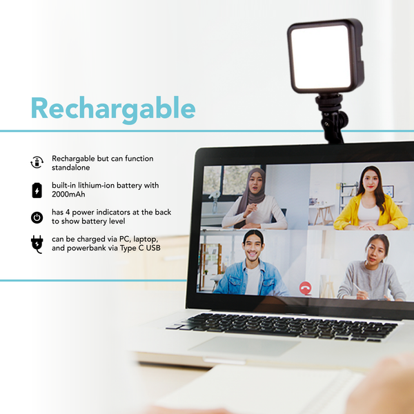 2100mAH Laptop LED Lighting Kit – Foto&Tech