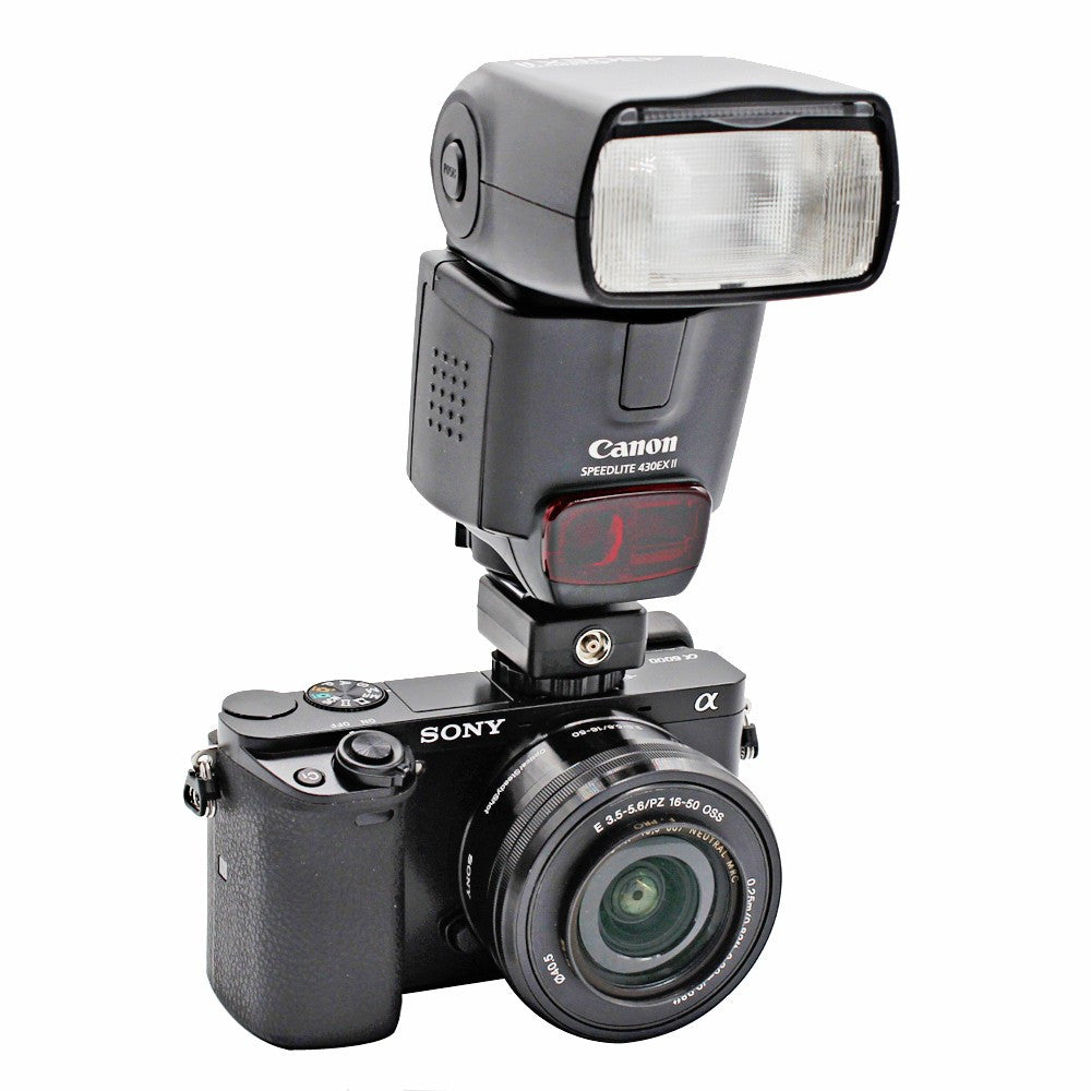 Foto&Tech Flash Hot Shoe Adapter Convert Sony Camera to Canon Speedlite