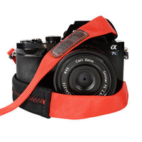Foto&Tech Padded Camera Strap Red