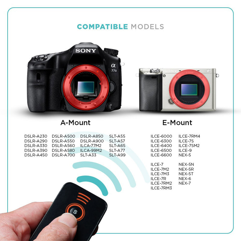 Wireless Shutter Release Remote for Sony