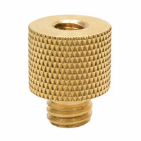 Foto&Tech Brass 1/4"-20 F- 3/8"-16 M Threaded Tripod Screw Adapter
