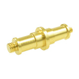 Foto&Tech Gold Plated 1/4" M-3/8" M Threaded Screw Adapter  Connector