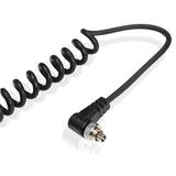 Foto&Tech 3.5mm-M 14-Inch Coiled Cord Flash PC Sync Cable