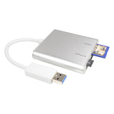 Foto&Tech USB 3.0/2.0 Silver Card Reader