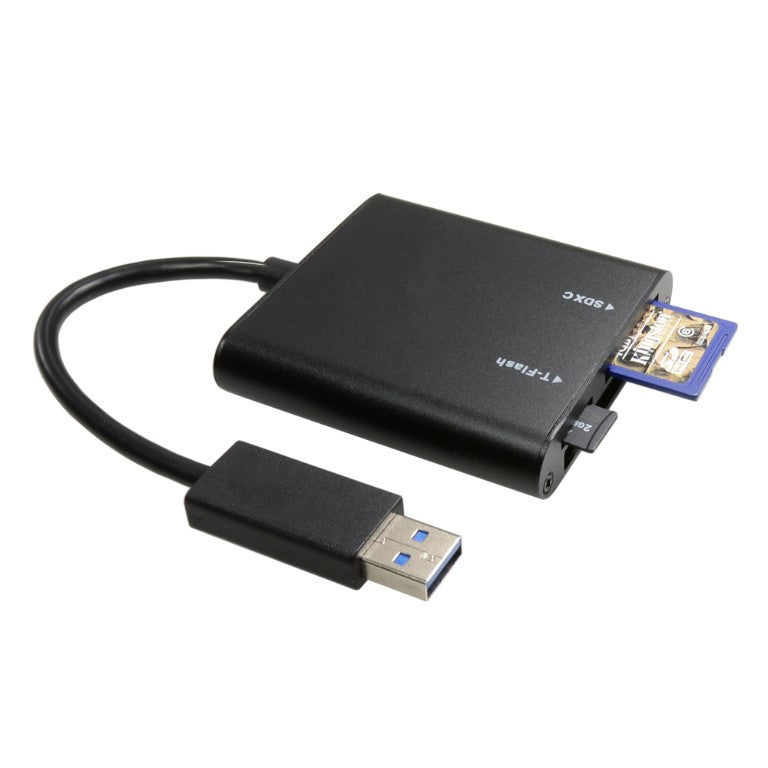 Foto&Tech USB 3.0/2.0 Black Card Reader