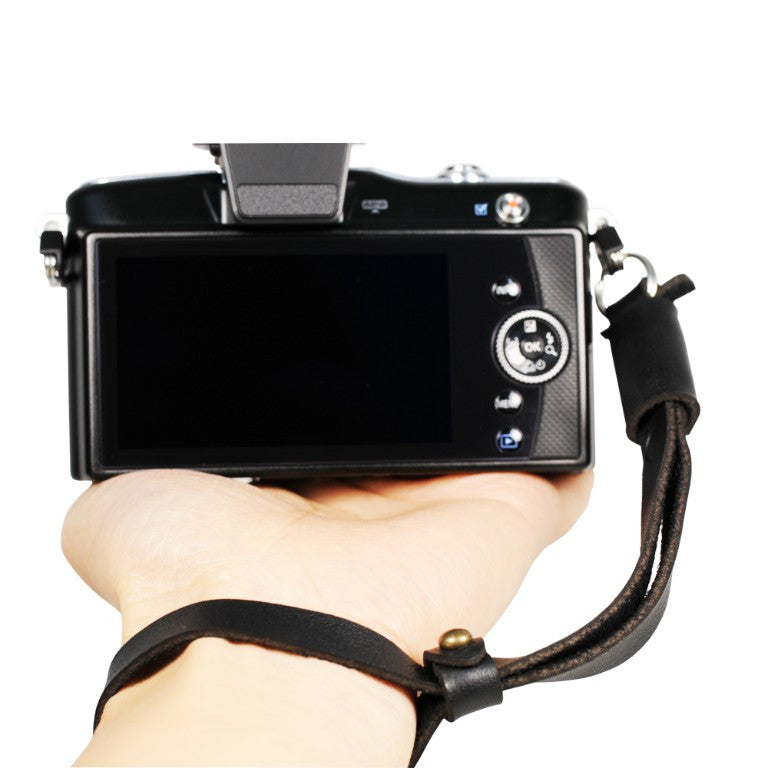Foto&Tech Leather Adjustable Wrist Strap