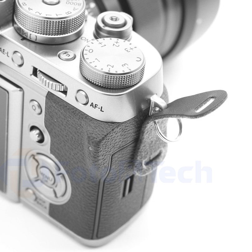 Foto&Tech Leather Pad+Camera Strap Round Split Ring