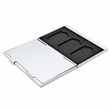Foto&Tech Silver Memory Card Case 3 Slots-SD Card