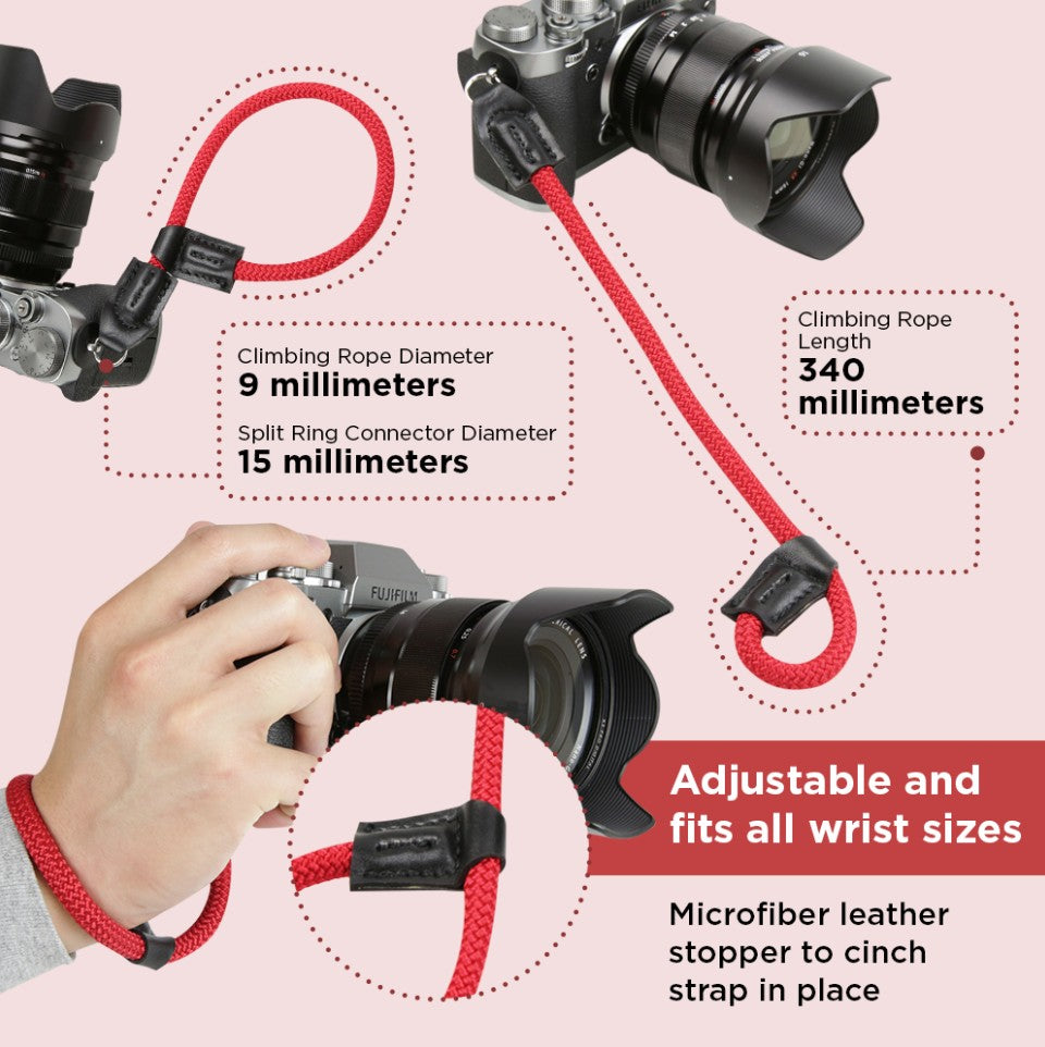 Rope Camera Wrist Strap Compatible with Sony – Foto&Tech